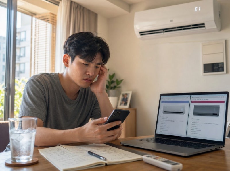 캐리어 에어컨 에러코드 9가지, 코드별 원인과 해결 방법 정리했다