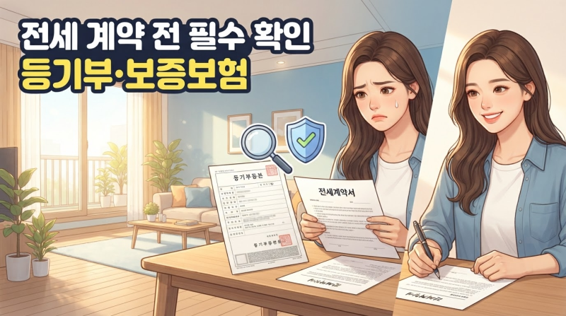 전세 계약 전 등기부등본과 보증보험, 무엇부터 확인해야 할까요?