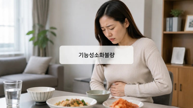 기능성소화불량, 위내시경 정상인데 왜 속이 불편할까?