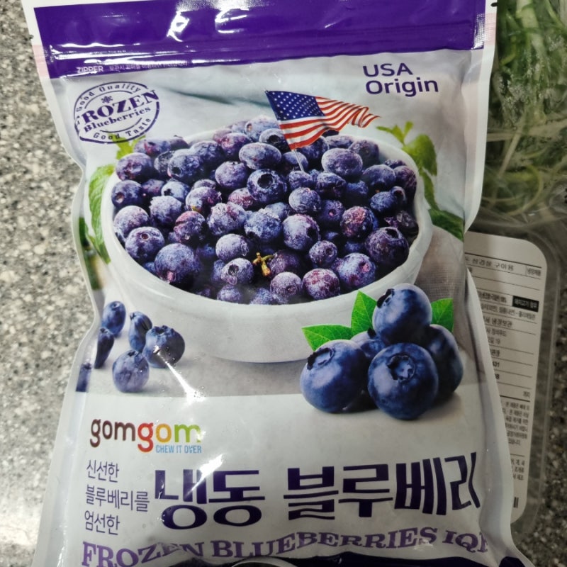 쿠팡, 곰곰 냉동 블루베리 1kg