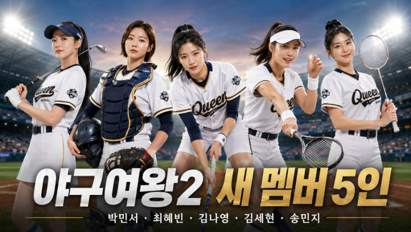 야구여왕 시즌2 출연진 총정리, 110km 강속구 새 에이스는 누구?