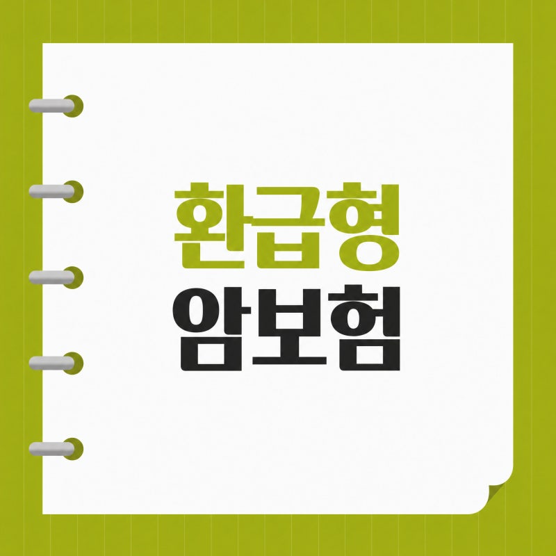 무해지 환급형 암보험 차이와 가입 전 비교해야 할 핵심 기준 파악하기