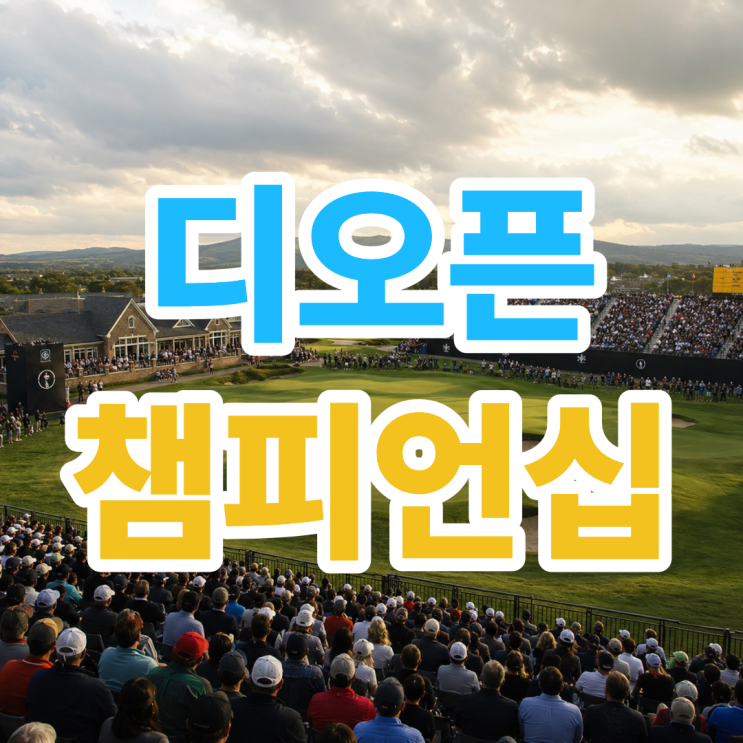 <b>디오픈 챔피언십</b> 2026 일정 상금 우승후보 관전 포인트