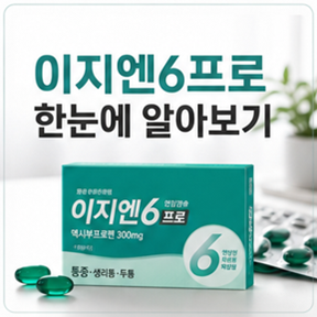 이지엔6프로 생리통 효능 부작용 주의사항 복용법 정리