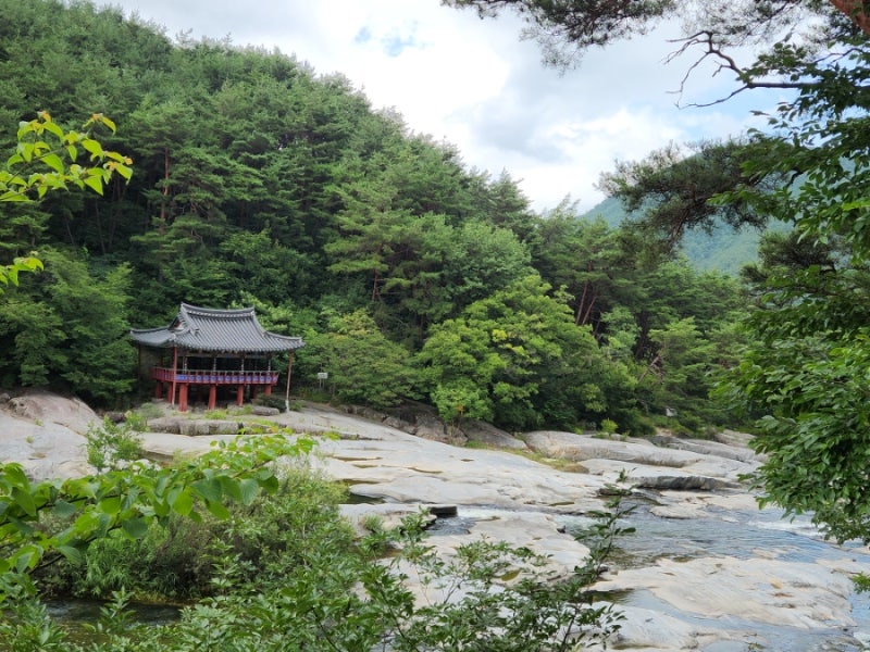 [함양 반달살기] 경남 여름 피서지 추천 화림계곡 따라 함양 정자 구경