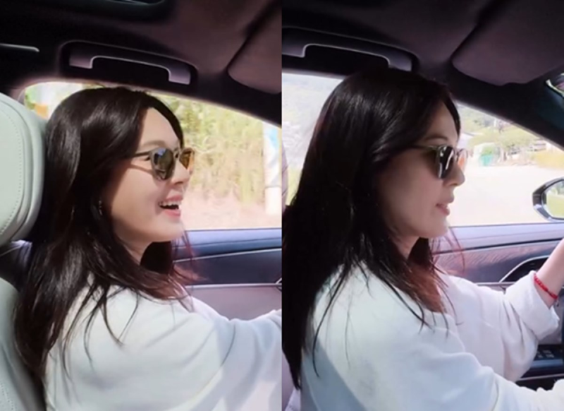 김하늘, 애 엄마 맞아? 직접 운전하는 반전 일상