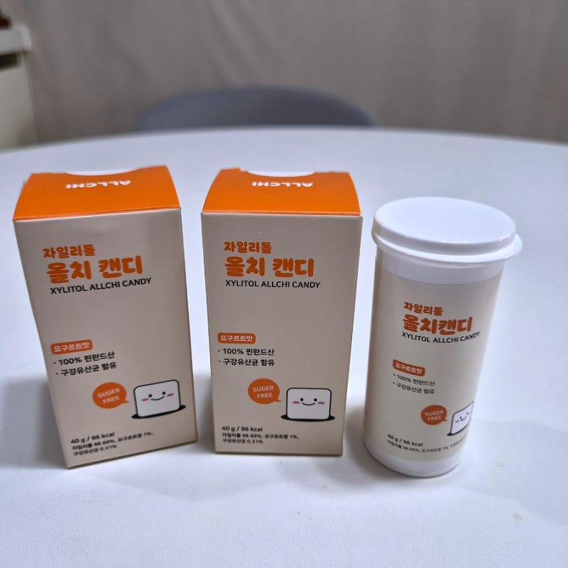 자일리톨캔디 추천 무설탕 구강유산균 올치캔디 후기