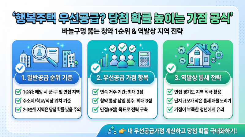 청년임대주택 입주 자격과 지역 우선공급 기준[4편]