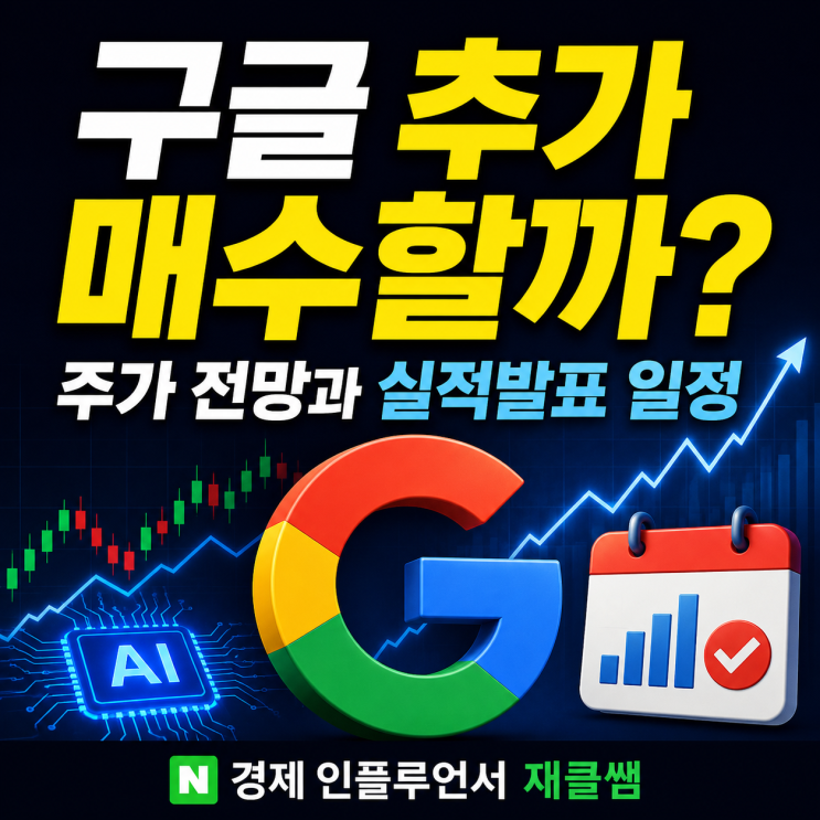 <b>알파벳</b> 구글 주식 추가 매수할까? 주가 전망과 <b>실적발표</b> 일정