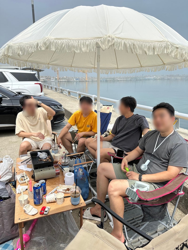[부산여행] 아이랑 차크닉 문동방파제 + 기장 카페 메이크씨 1500원