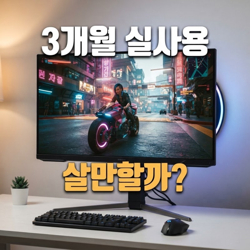 LG 27G610A 울트라기어 모니터 3개월 사용 후기, QHD 200Hz 작업 겸용 살만할까