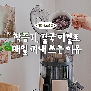 휴롬 주스와 H410 착즙기 한달 후기 레시피 활용 꿀팁