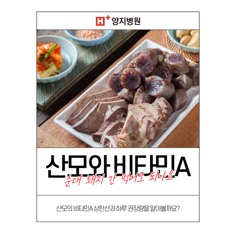 임산부 비타민 A, 무조건 피해야만 할까요, 돼지간을 먹어도 되나요?