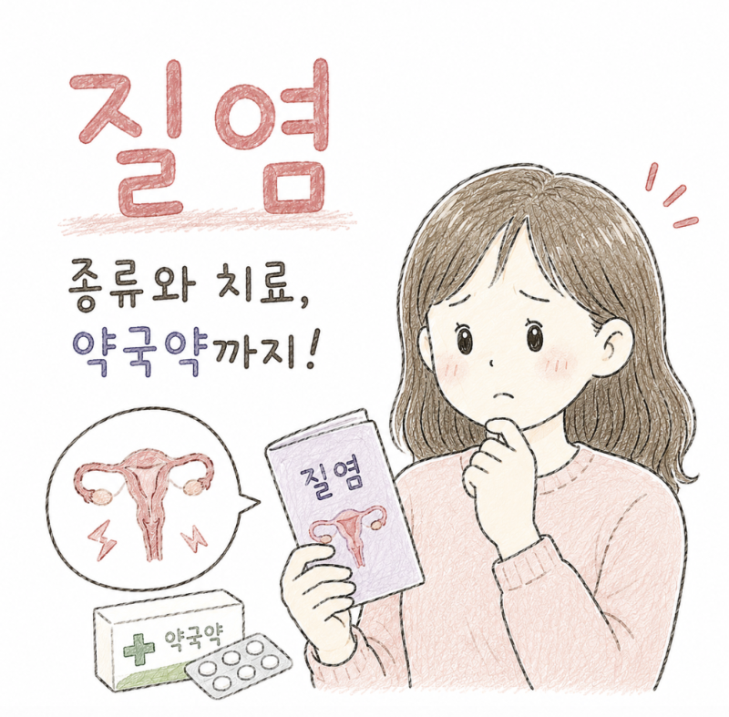질염 증상부터 종류, 치료, 약국약까지 |냉이 평소와 다르다면?