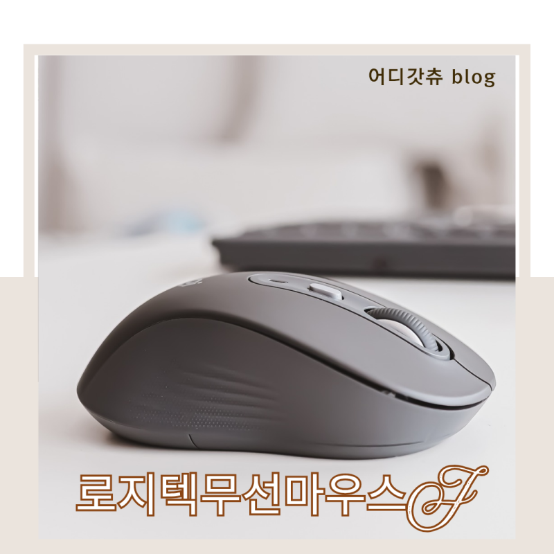 무선마우스 추천 로지텍 마우스 M750 실사용기 리뷰