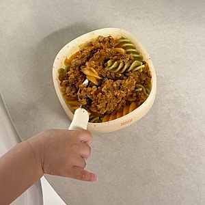 11개월 돌아기가 완밥한 라구파스타ㅣ토마토라구소스 만들기