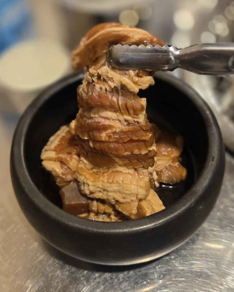 양정역 고깃집 지리산꿀통갈비 양념갈비 100g 3,900원 가성비 맛집 솔직후기