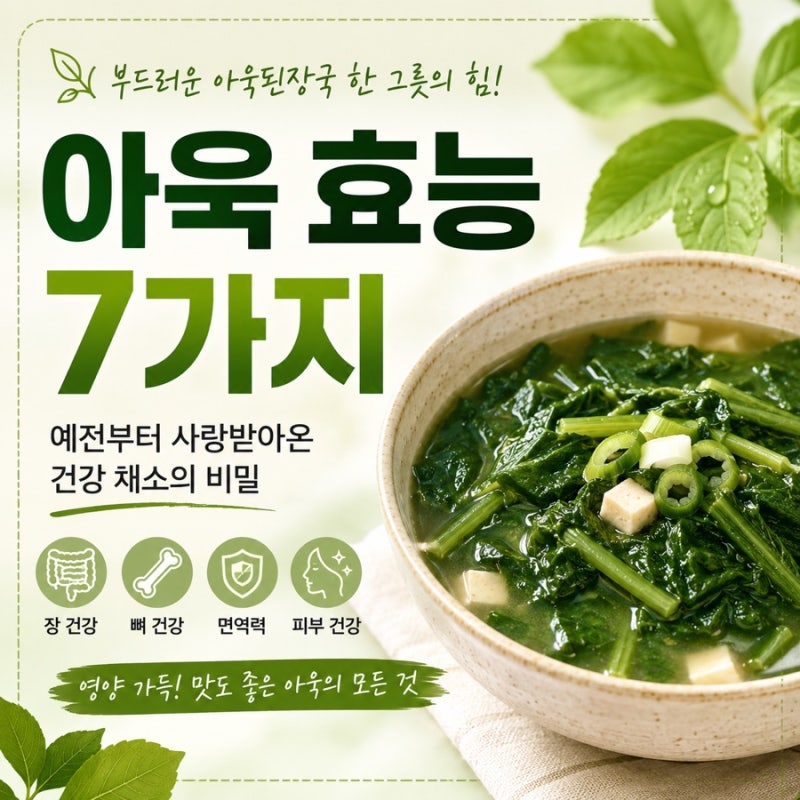 아욱 효능 7가지, 예로부터 사랑받아온 건강 채소 아욱효능