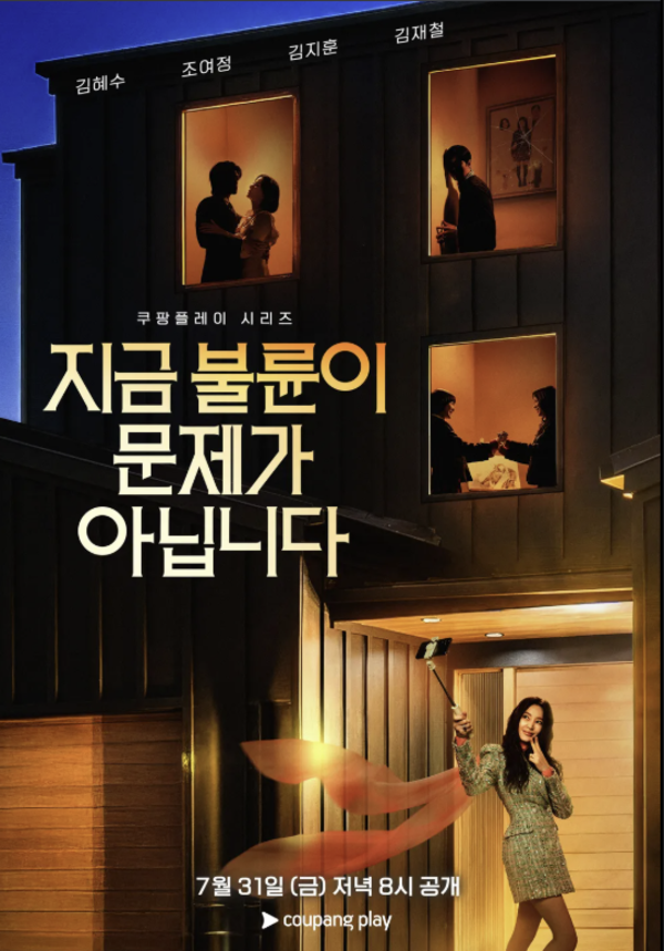 지금불륜이문제가아닙니다 몇부작 줄거리 출연진 등장인물 관전포인트 쿠팡프레이 김혜수 ....
