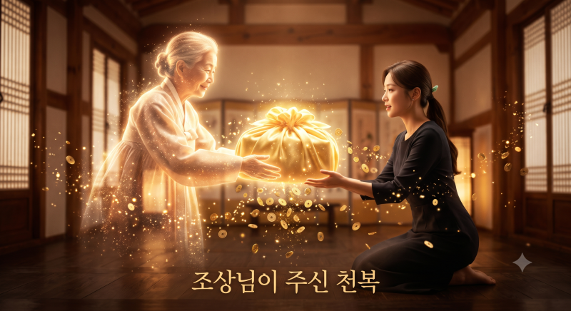 돌아가신 조상님 꿈 해몽, 밝게 웃으며 돈 보따리를 주셨다면 당장 로또 사세요 (억대 현찰 ....