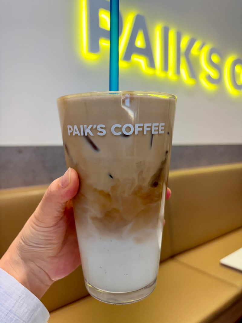 빽다방 원조커피크림 라떼 직접 마셔보니 의외였던 맛