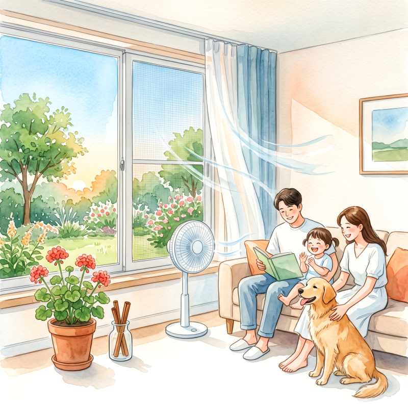 [여름 필수] 집에서 모기 안 물리는 법 10가지 (아기 스키터 증후군 & 반려동물 안전 주의사항)