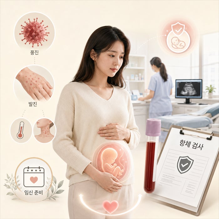 풍진항체 없다면? 감염 위험과 예방접종 안내