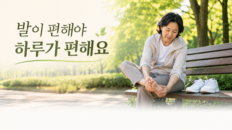 발바닥이 아프다면? 무지외반증·족저근막염도 편한 운동화 추천