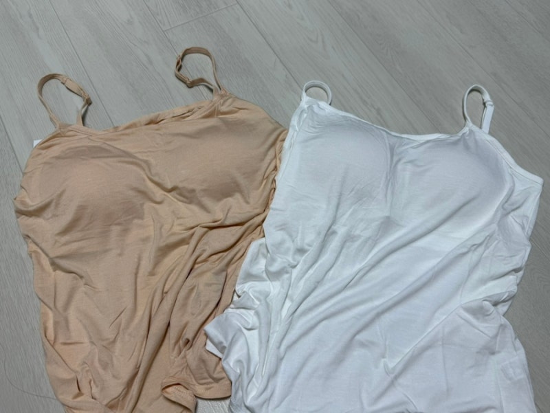 마른파이브 캡나시 모달 브라캡 나시탑 2XL 임산부 브라탑 내돈내산 후기