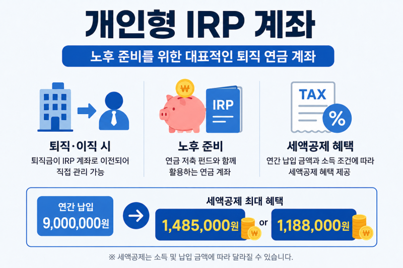 키움증권 개인형 IRP 계좌로 준비하는 노후!