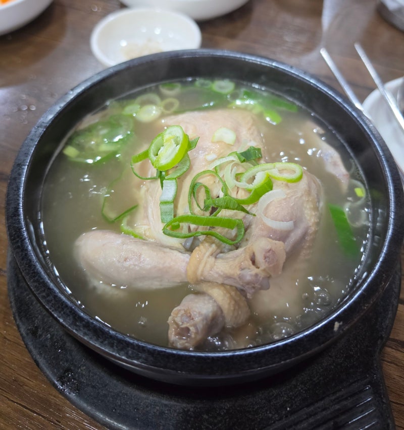대구 수성구 삼계탕 맛집 청주본가 대구점 삼계탕 물냉면 솔직후기