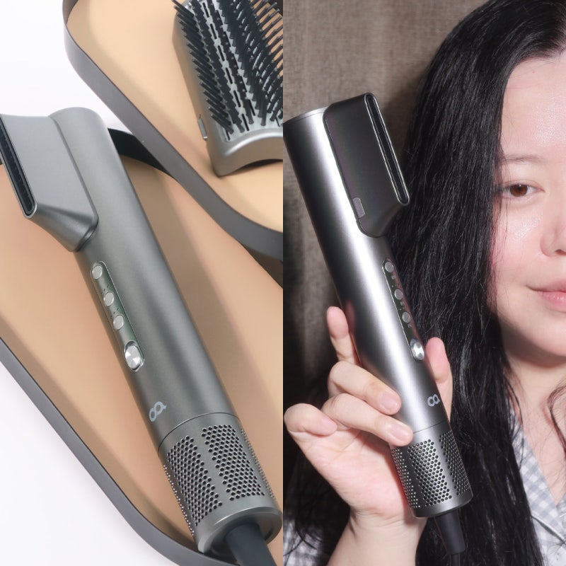 헤어드라이기 추천, 음이온 빗드라이기 오아 씬플로우로 5분 볼륨 스타일링 완성!