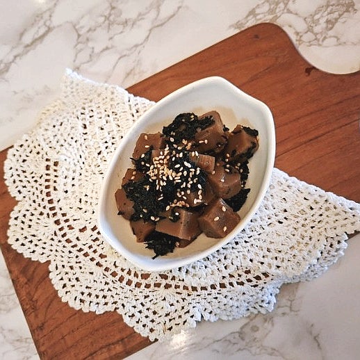 김자반 도토리묵 무침 레시피 초간단 아이 자취생요리 일주일 밑반찬