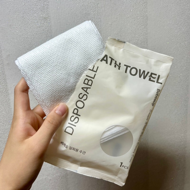 계곡·바다 물놀이부터 캠핑까지! 베베숲 일회용 수건 추천 사용후기 여름여행 준비물