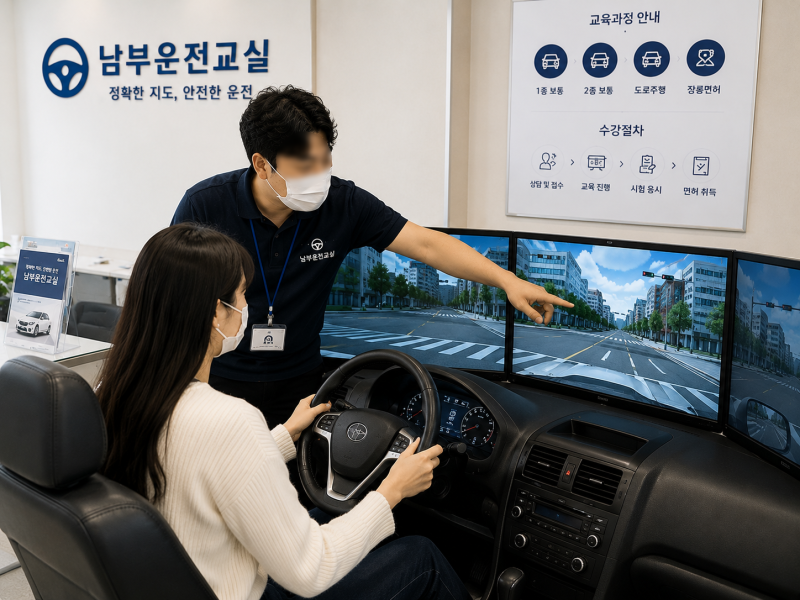부산실내운전연습장 어디를 선택해야 할까요? 초보운전이라면 꼭 확인하세요!