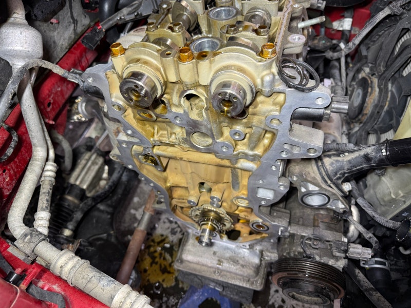 올뉴모닝_엔진오일누유/프런트케이스수리/타이밍체인교환/VVT교환/외부벨트세트교환/부동액....