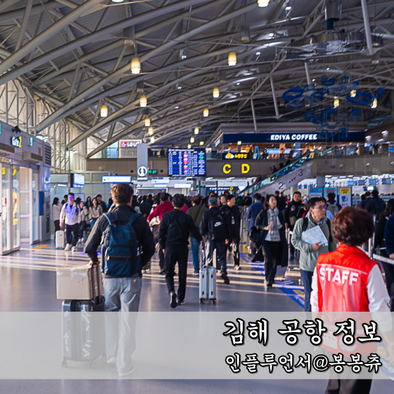 부산 김해공항 국제화물장기주차장 요금 면세점 라운지 정보