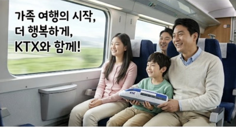 코레일 KTX 다자녀 할인 혜택 방법 정리