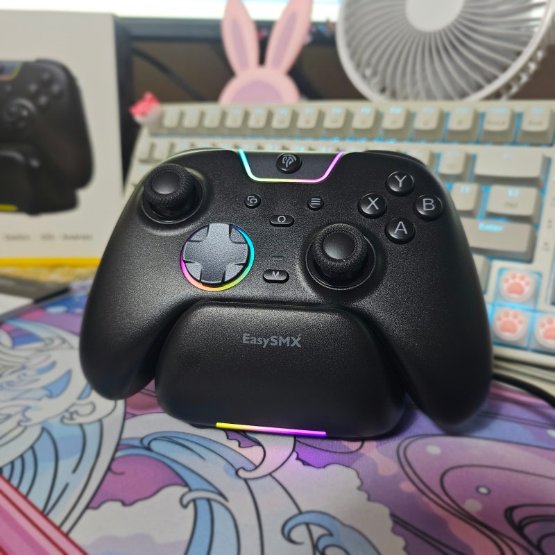 닌텐도 스위치부터 스팀 PC까지 완벽 호환! 이즈스마스 EasySMX X05 Pro 무선게임패드추천 솔직 ....