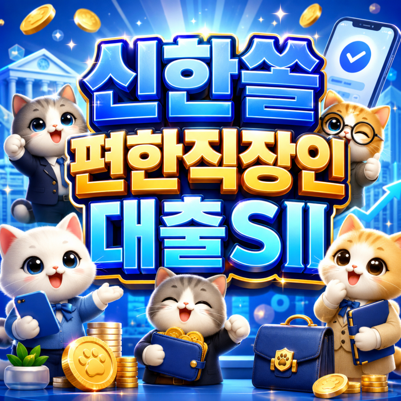 2026 신한쏠편한직장인대출SII 최대 3억원 한도와 최고 1.0% 우대금리 받는 조건은!?