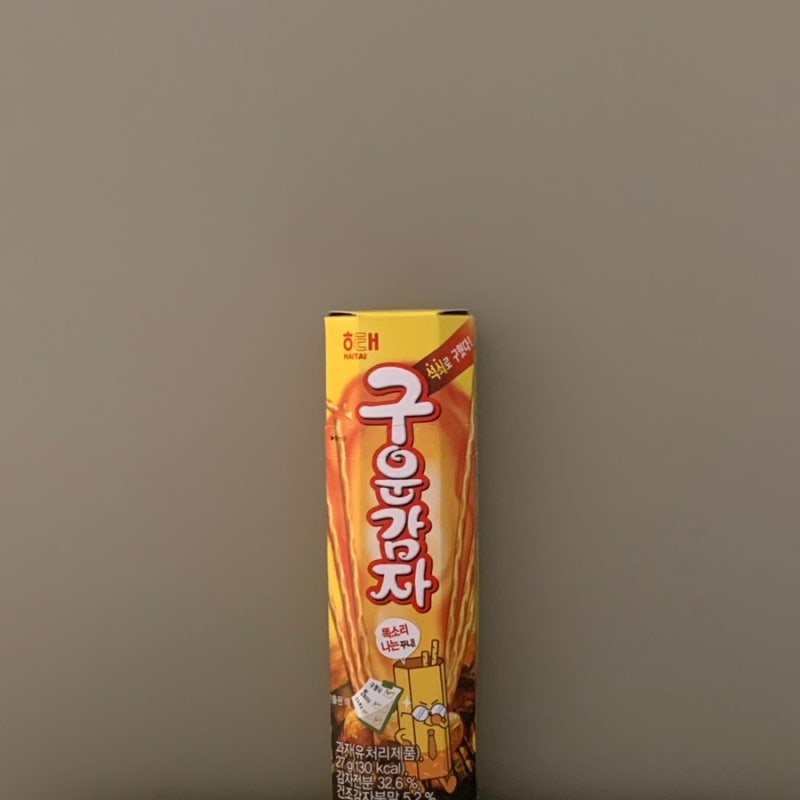 해태 구운감자 칼로리 튀기지 않은 과자