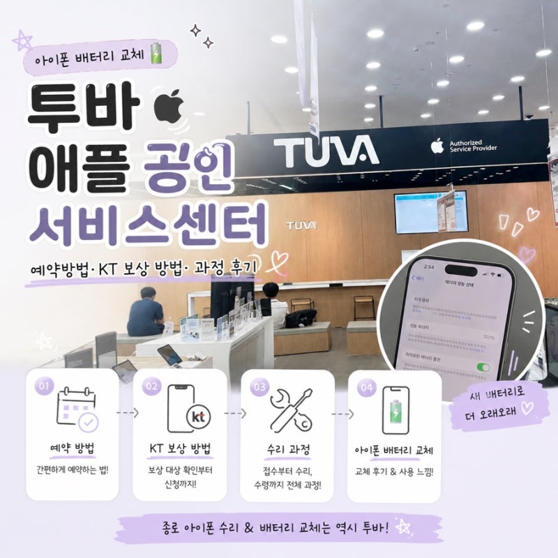 아이폰 배터리 교체 후기! 성능 79%에서 교체 비용·예약·KT 보험 청구까지