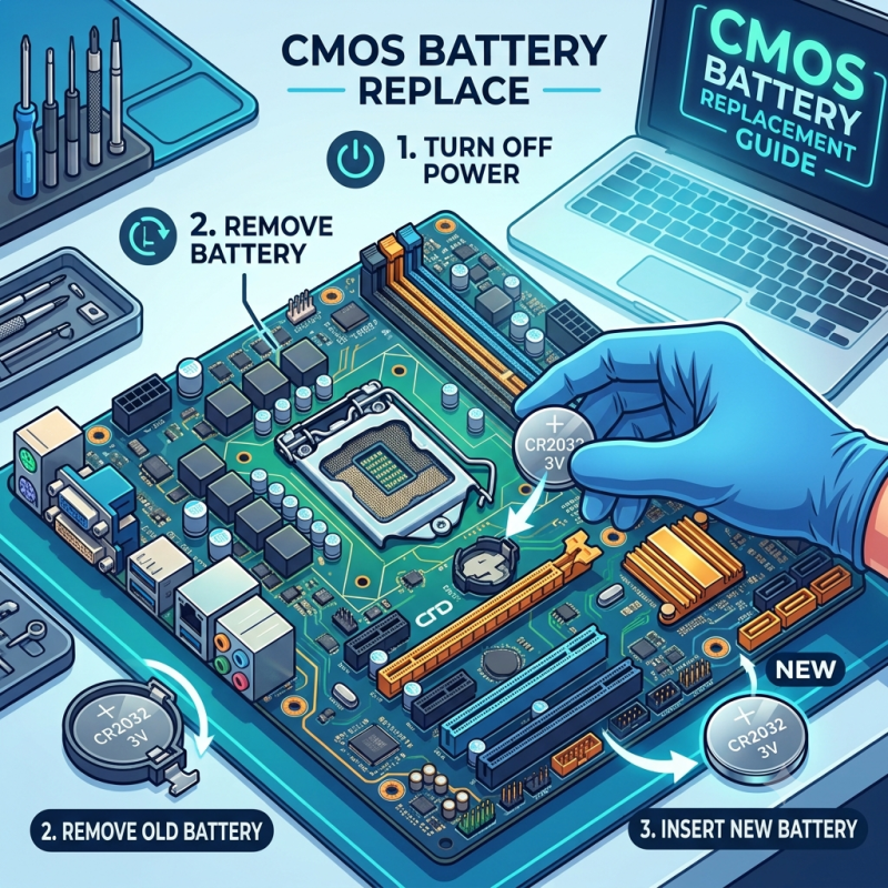CMOS 배터리 교체 방법
