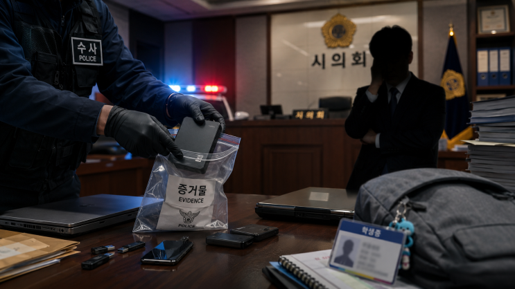 "중학생이 동의했다면?"… 현직 <b>청주시의원</b>에게... 