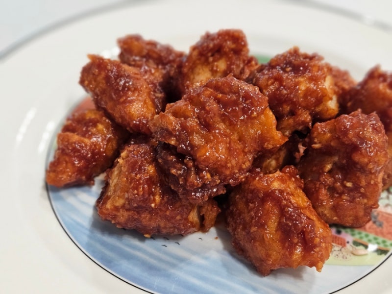간단한 야식, 닭강정 레시피 _노브랜드 치킨너겟으로 양념 치킨 만들기