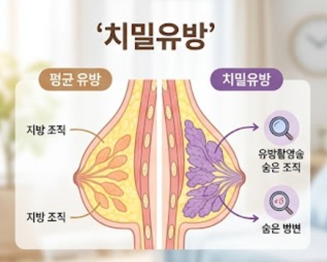 하얗게 가려진 치밀유방의 비밀, 4050 여성 유방암 예방·관리 실천 가이드