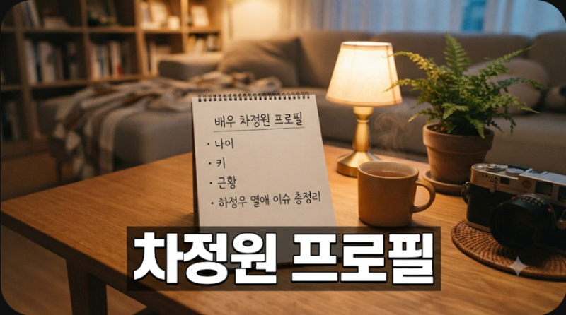 배우 차정원 프로필 나이 키 근황 하정우 열애 이슈 총정리