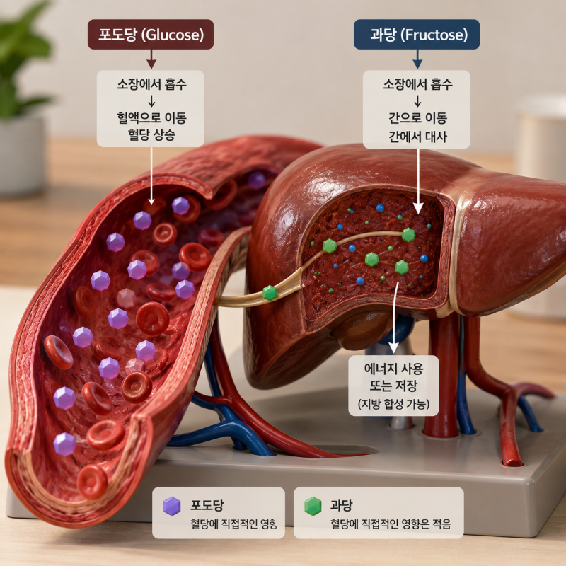 “꿀은 천연이니까 설탕과 다르지..” 혈당과 과당을 비교해 보니
