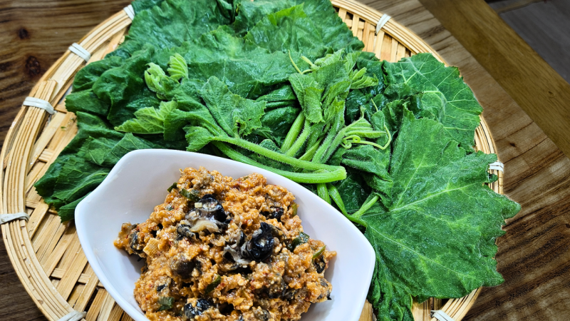 호박잎 맛있게 찌는 법｜손질법부터 찌는 시간까지