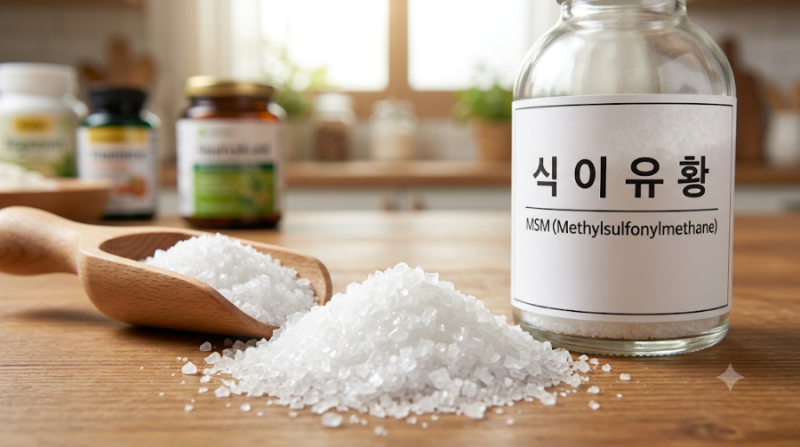 MSM(식이유황) — 관절·피부 효능 진짜 있나? [40대 팩트체크]